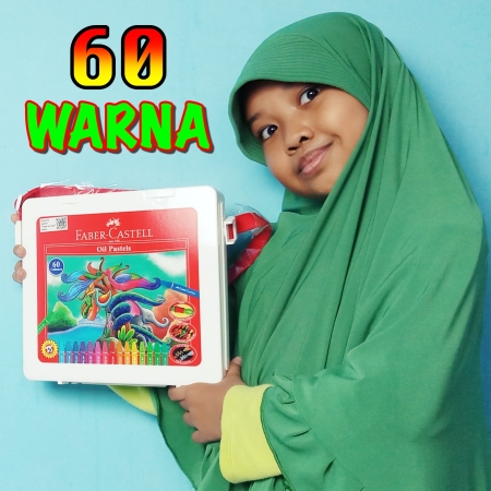 crayon faber castell 60 warna review